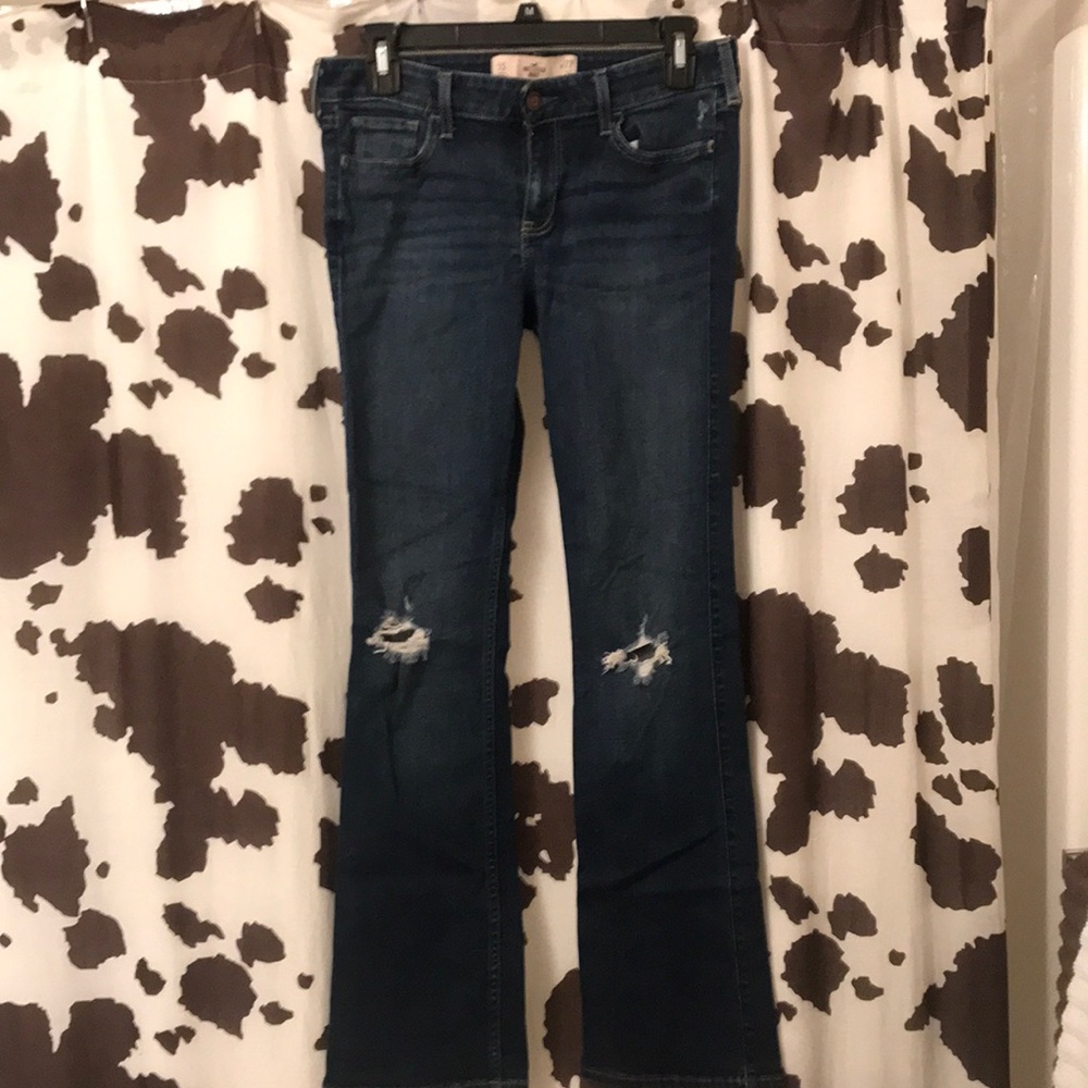 Women's Distressed Bootcut Jeans
